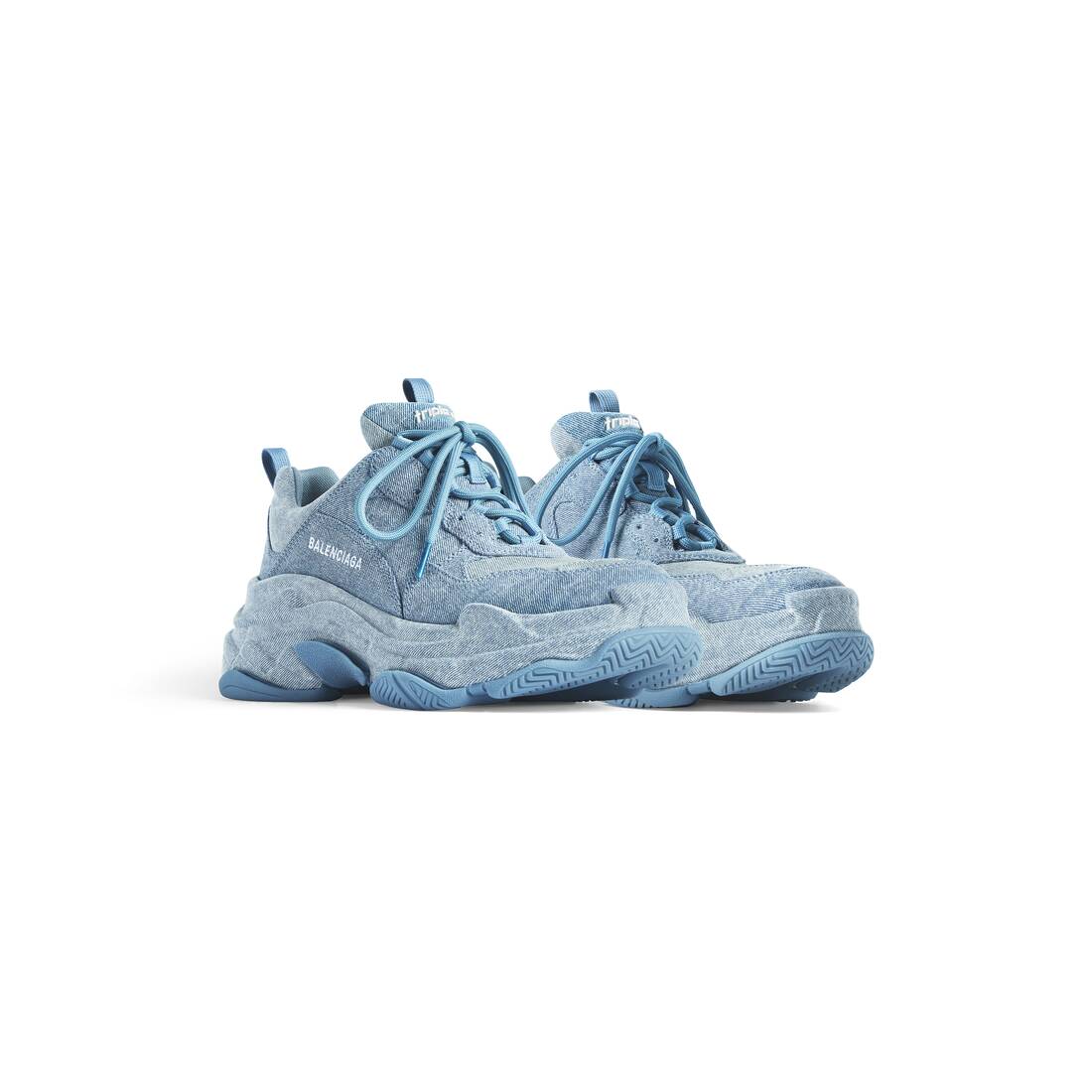 Women’s Triple S Sneaker Denim  in Blue - Image 2